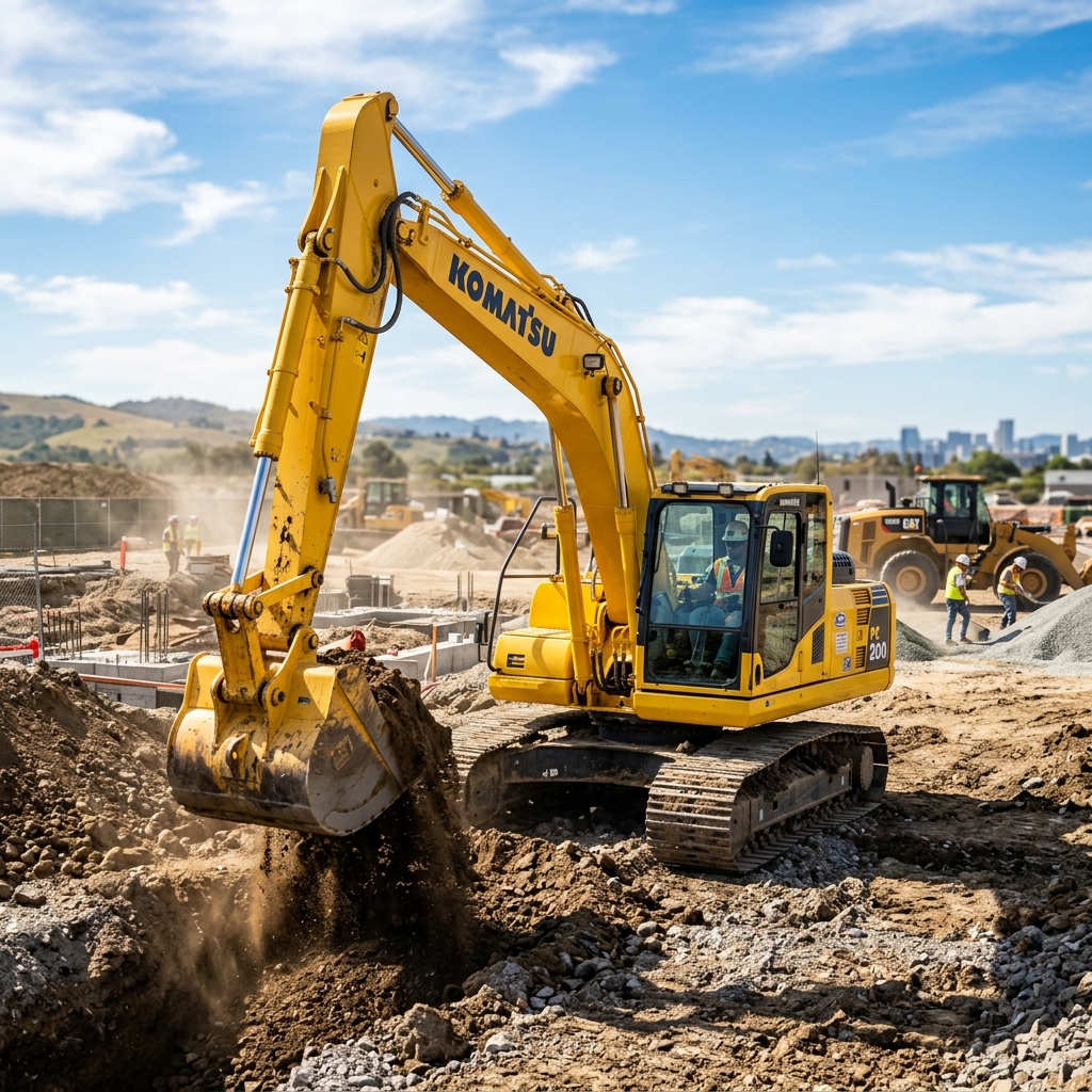 รถแม็คโคร (Excavator)
