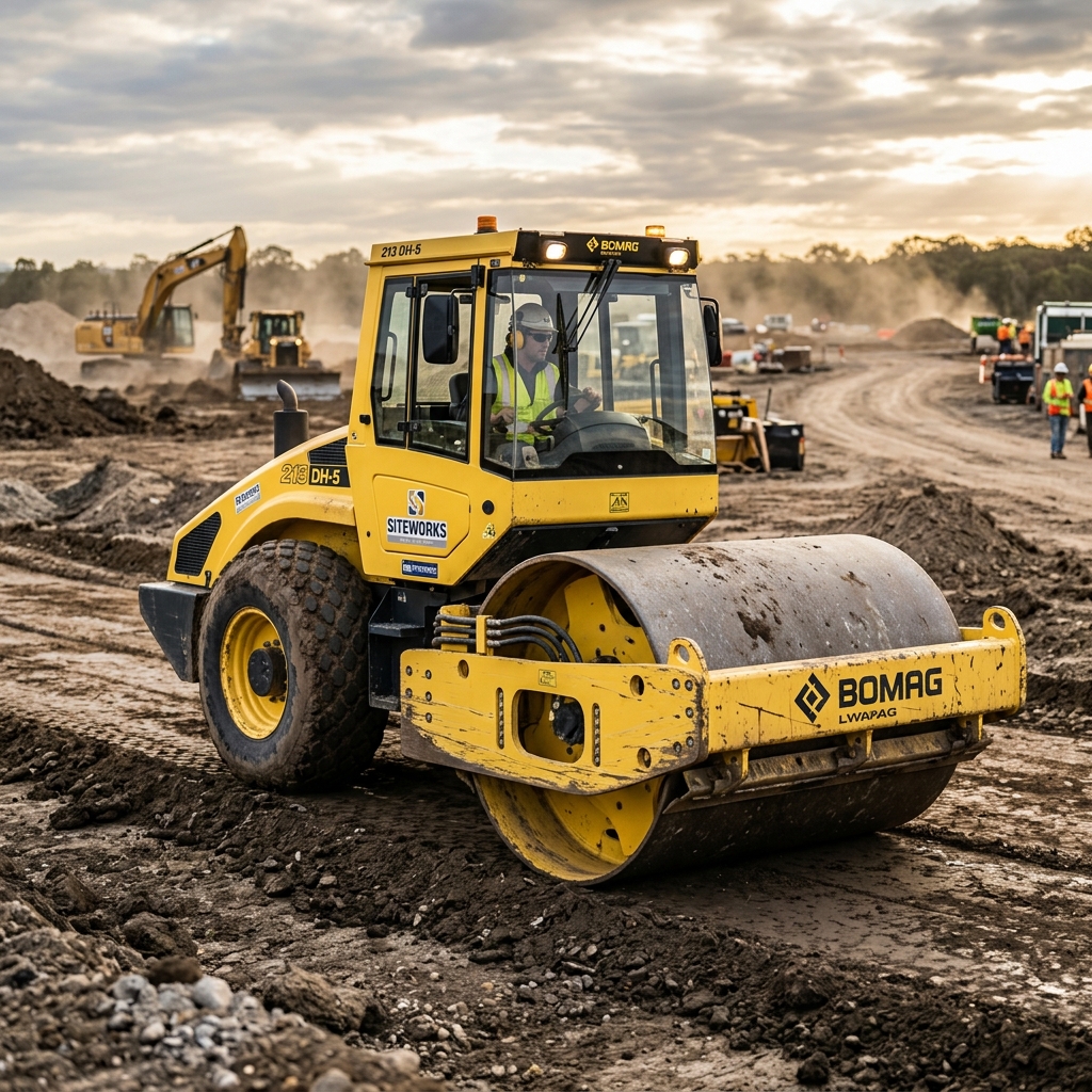 รถบดดิน (Road Roller)